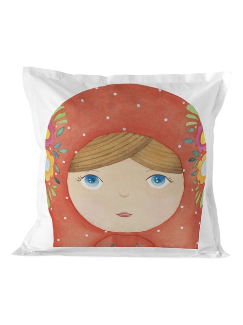 Taie d'oreiller Matryoshka "Happyfriday" - Kiabi