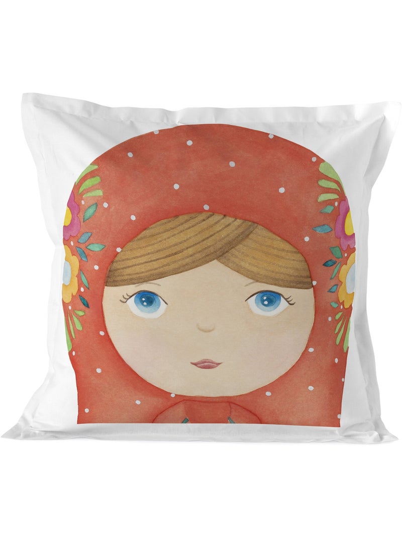 Taie d'oreiller Matryoshka "Happyfriday" Multicolore - Kiabi