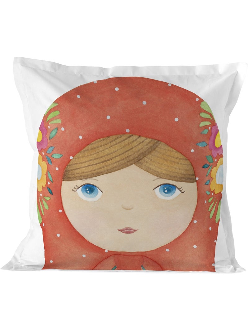 Taie d'oreiller Matryoshka "Happyfriday" Multicolore - Kiabi