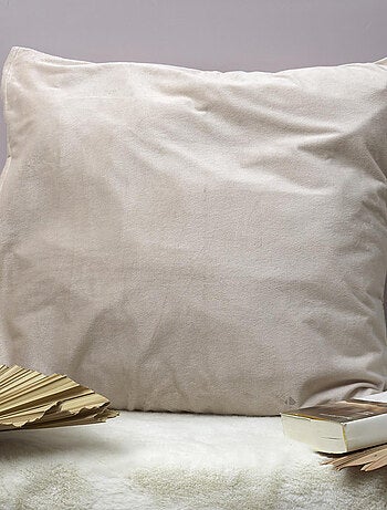 Taie d'oreiller microfibre réversible 60x60 cm collection HOSANA
