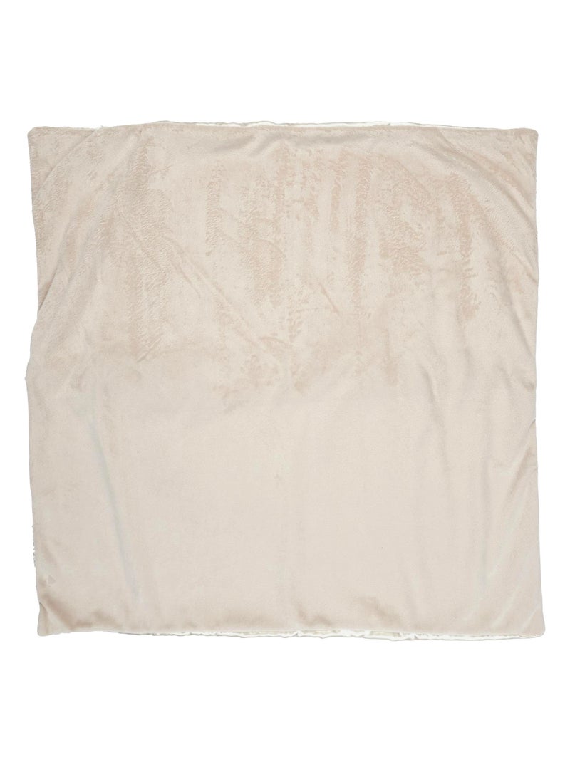 Taie d'oreiller microfibre réversible 60x60 cm collection HOSANA Doré/or - Kiabi