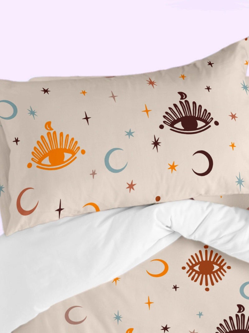 Taie d'oreiller Mystical "Happyfriday" Blanc - Kiabi