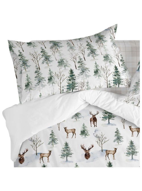 Taie d'oreiller Mystical winter "Happyfriday" - Kiabi