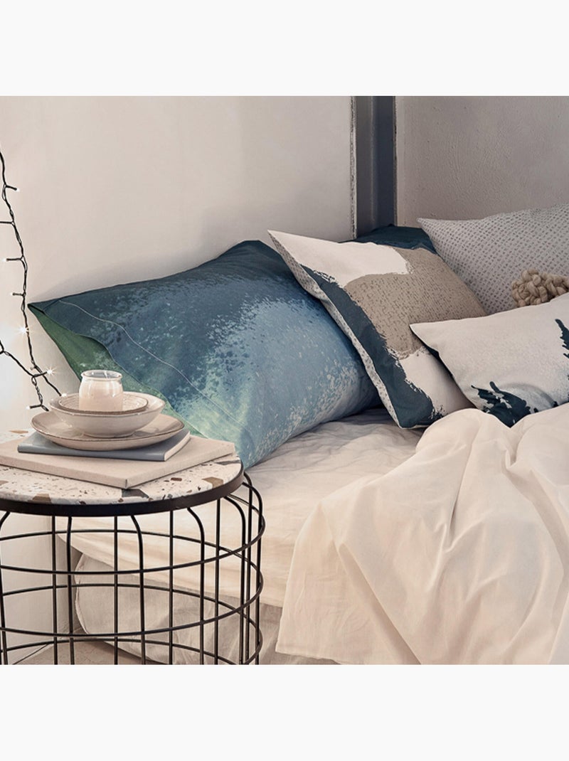 Taie d'oreiller Nightfall "Happyfriday" Bleu marine - Kiabi
