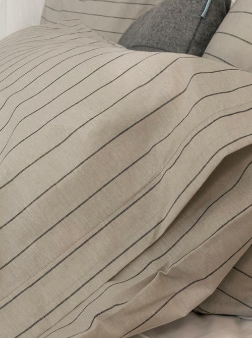 Taie d'oreiller Oxford "Happyfriday" - Kiabi