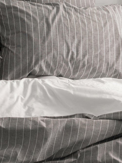 Taie d'oreiller Oxford "Happyfriday" - Kiabi