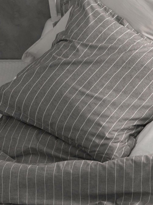 Taie d'oreiller Oxford "Happyfriday" - Kiabi