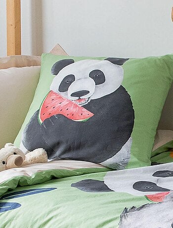 Taie d'oreiller panda