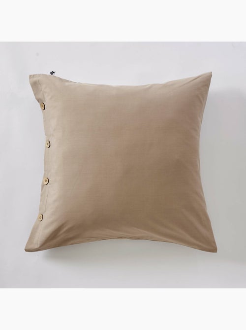 Taie d’oreiller percale 120 fils ficelle – perrine - Kiabi Taie d’oreiller percale 120 fils ficelle – perrine - Kiabi