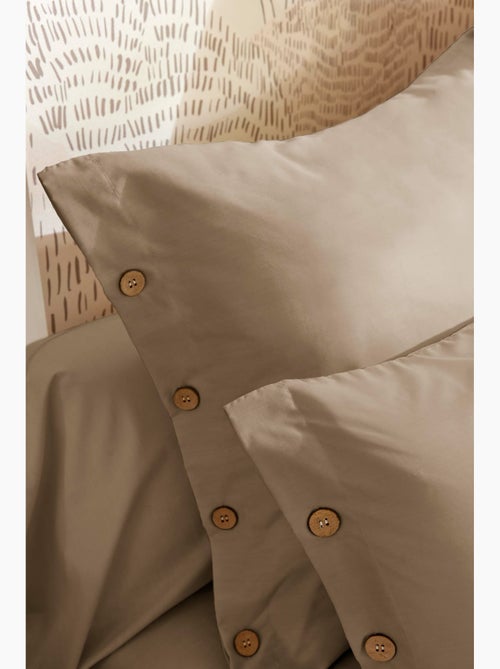 Taie d’oreiller percale 120 fils ficelle – perrine - Kiabi Taie d’oreiller percale 120 fils ficelle – perrine - Kiabi