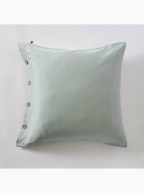 Taie d’oreiller percale 120 fils ficelle – perrine - Kiabi Taie d’oreiller percale 120 fils ficelle – perrine - Kiabi
