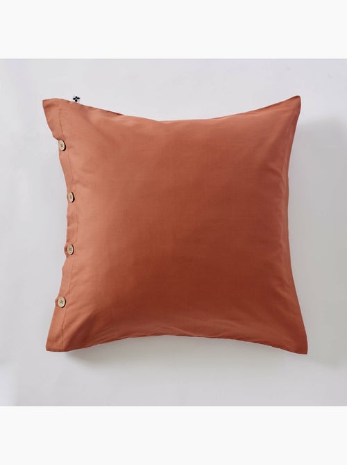 Taie d’oreiller percale 120 fils ficelle – perrine - Kiabi Taie d’oreiller percale 120 fils ficelle – perrine - Kiabi