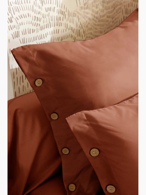 Taie d’oreiller percale 120 fils ficelle – perrine - Kiabi Taie d’oreiller percale 120 fils ficelle – perrine - Kiabi