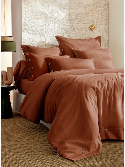 Taie d’oreiller percale 120 fils ficelle – perrine - Kiabi Taie d’oreiller percale 120 fils ficelle – perrine - Kiabi