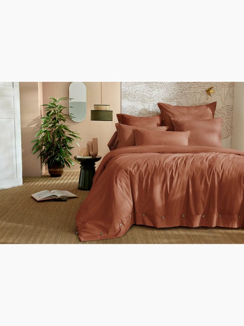 Taie d’oreiller percale 120 fils ficelle – perrine - Kiabi Taie d’oreiller percale 120 fils ficelle – perrine - Kiabi