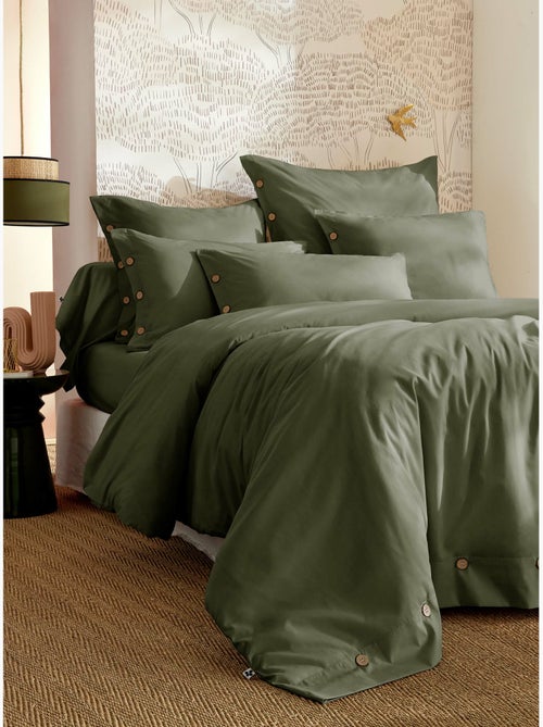Taie d’oreiller percale 120 fils ficelle – perrine - Kiabi Taie d’oreiller percale 120 fils ficelle – perrine - Kiabi