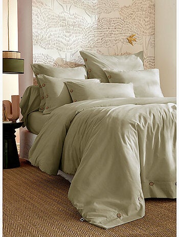 Taie d’oreiller percale 120 fils ficelle – perrine