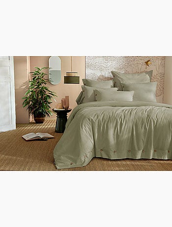 Taie d’oreiller percale 120 fils ficelle – perrine