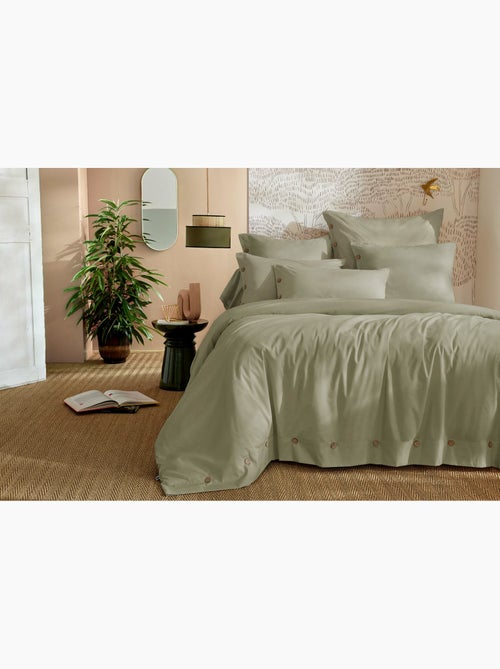 Taie d’oreiller percale 120 fils ficelle – perrine - Kiabi Taie d’oreiller percale 120 fils ficelle – perrine - Kiabi