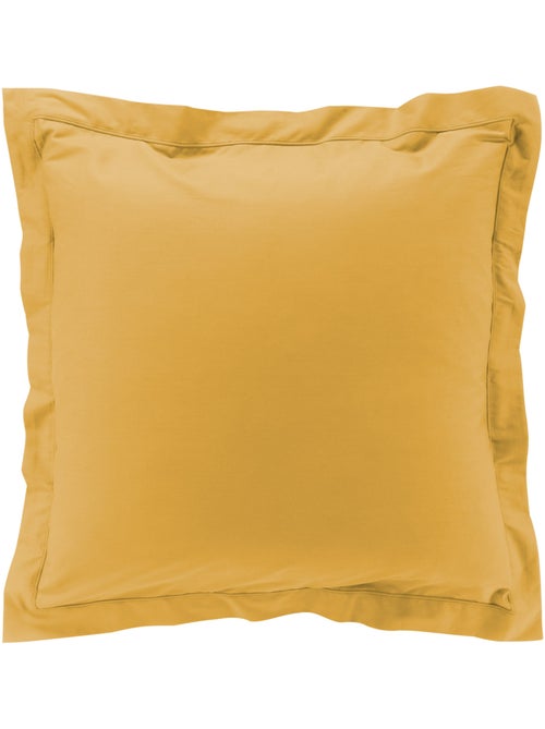 Taie d'oreiller Percale Coton Miel 63x63cm - Kiabi
