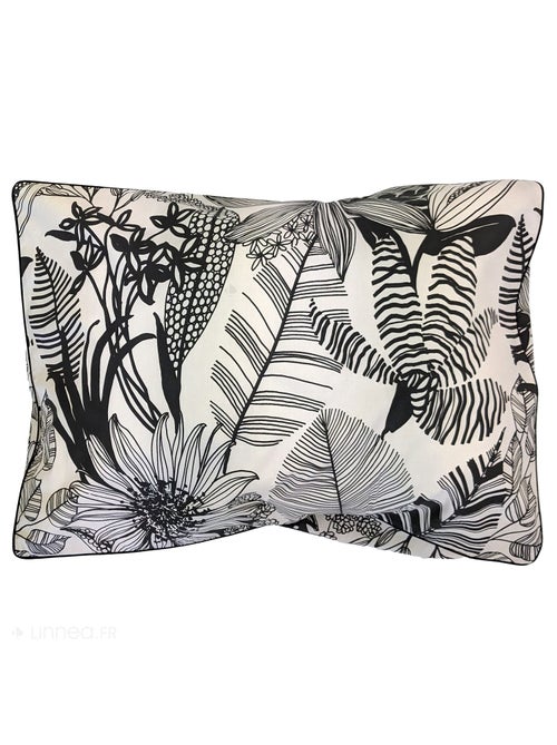 Taie d'oreiller percale de coton ALBA - Kiabi