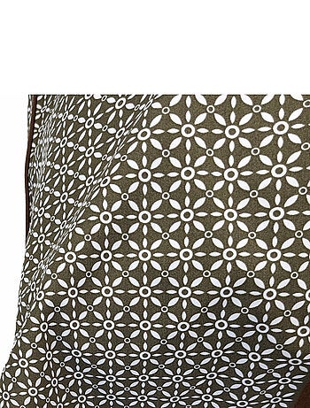 Taie d'oreiller percale de coton GABIN ÉPICE