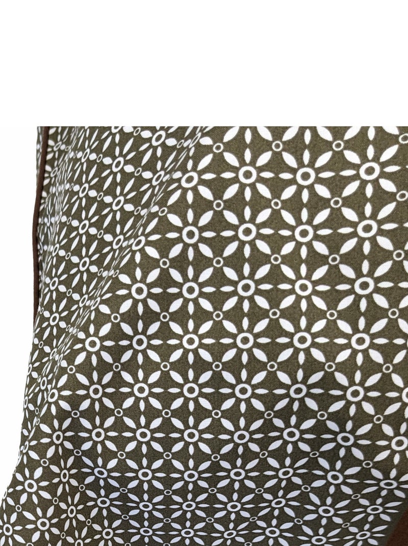 Taie d'oreiller percale de coton GABIN ÉPICE Marron glacé - Kiabi