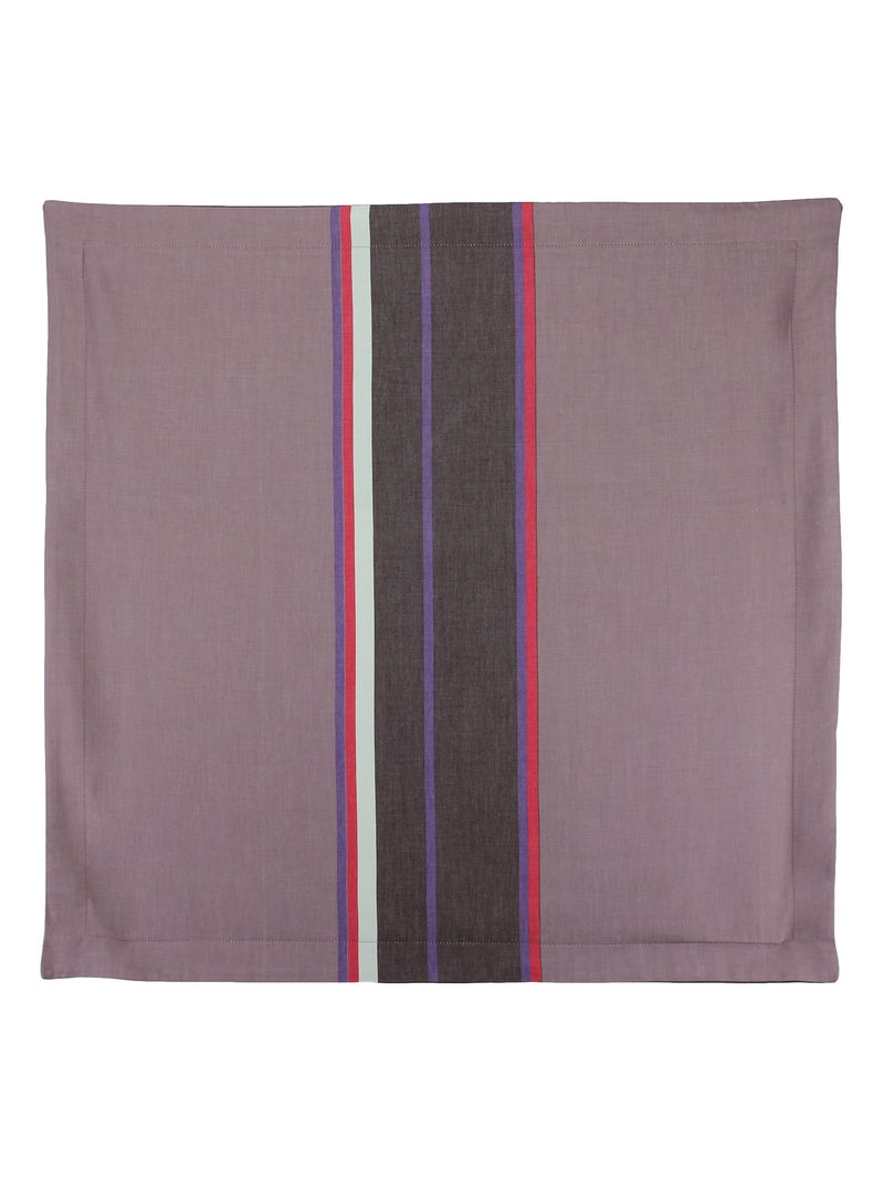 Taie d'oreiller percale de coton MADELEINE Violet - Kiabi