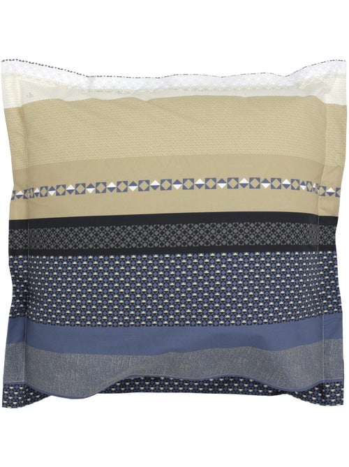 Taie d'oreiller percale de coton MARLOW - Kiabi