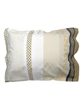 Taie d'oreiller percale de coton MARLOW