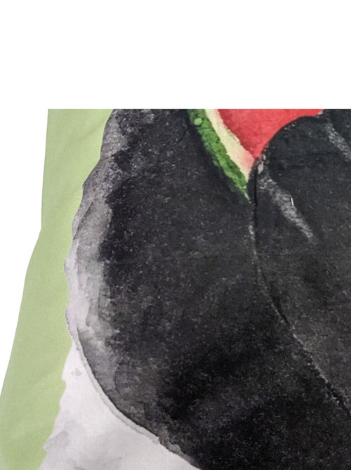 Taie d'oreiller percale de coton PANDA - Kiabi