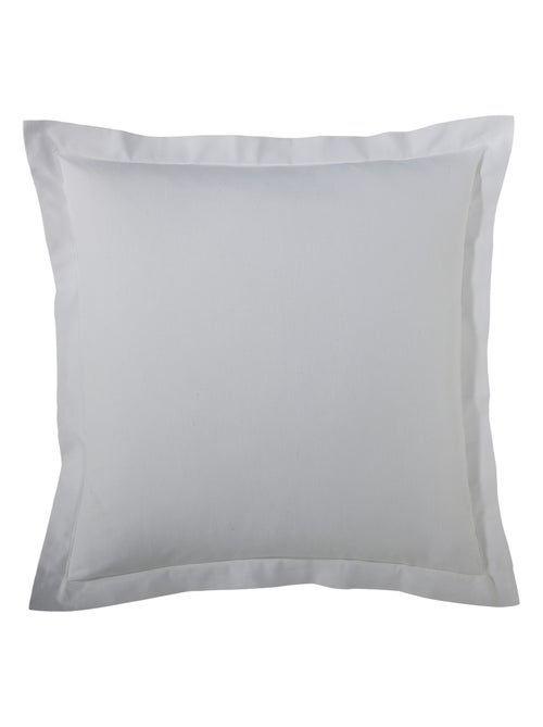 Taie d’oreiller percale de coton piquée unie - Kiabi Taie d’oreiller percale de coton piquée unie - Kiabi