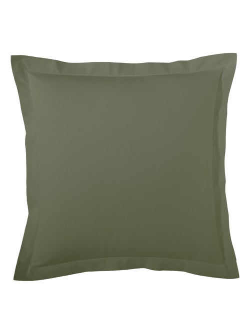 Taie d’oreiller percale de coton piquée unie - Kiabi Taie d’oreiller percale de coton piquée unie - Kiabi