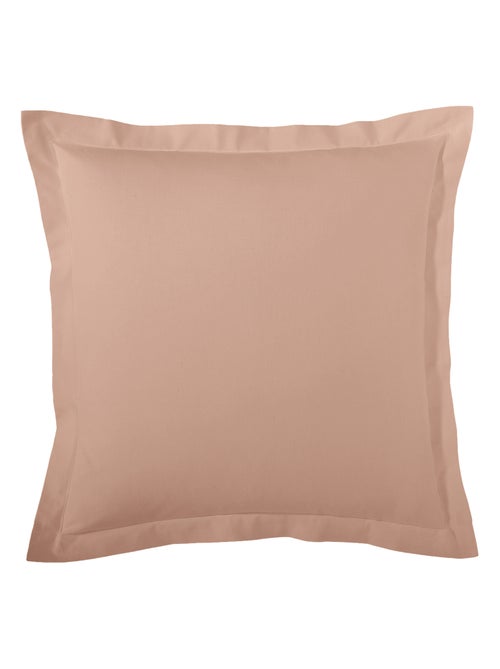 Taie d’oreiller percale de coton piquée unie - Kiabi