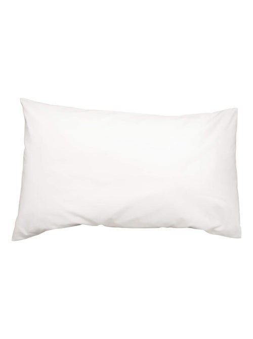 Taie d'oreiller percale made in France - Kiabi