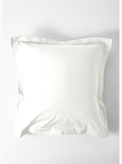 Taie d'oreiller polycoton unie - Afibel - Kiabi