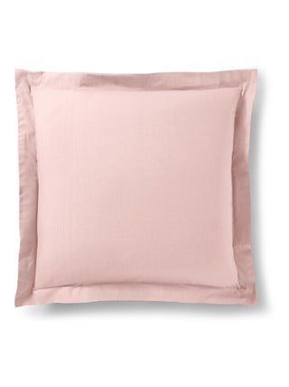 Taie d'oreiller "Prémium" toutes dimensions - Prémium Rose Dragée - Taie d'oreiller 63 x 63 cm volan