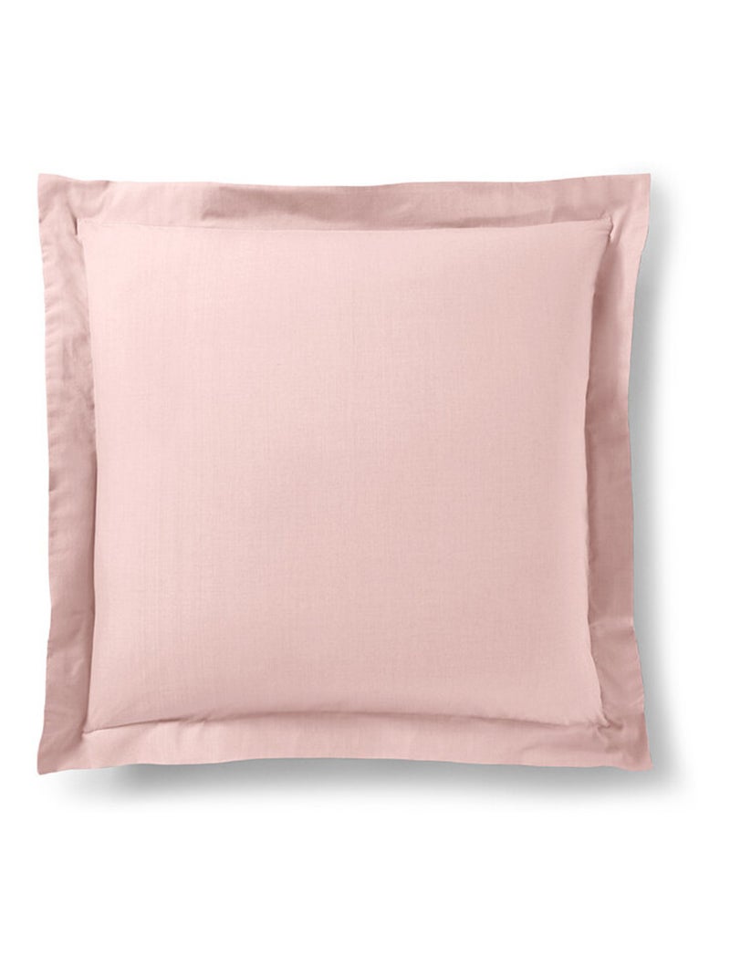 Taie d'oreiller "Prémium" toutes dimensions - Prémium Rose Dragée - Taie d'oreiller 63 x 63 cm volan Rose - Kiabi