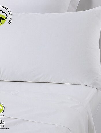 Taie d'oreiller rectangulaire - 100% coton BIO