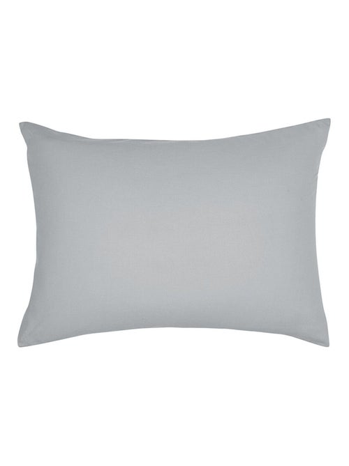 Taie d'oreiller rectangulaire en coton BIO - Kiabi Taie d'oreiller rectangulaire en coton BIO - Kiabi