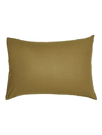 Taie d'oreiller rectangulaire en coton BIO
