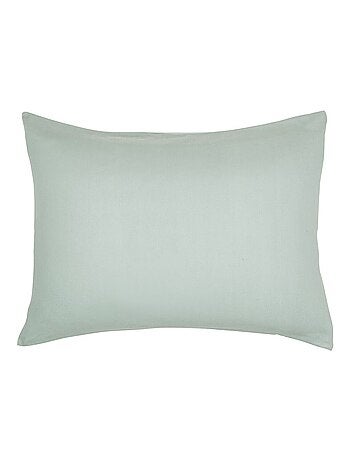 Taie d'oreiller rectangulaire en coton BIO