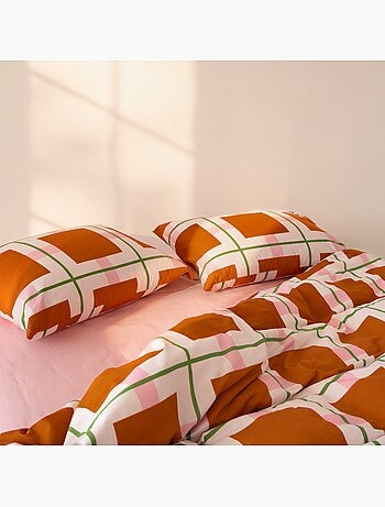 Taie d'oreiller Retro arty "Happyfriday