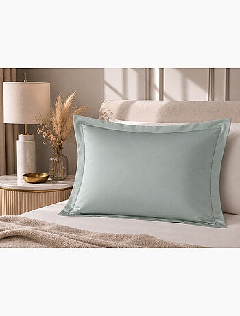 Taie d'Oreiller – Satin de Coton 120 Fils/cm² – Hôtellerie Haut de Gamme