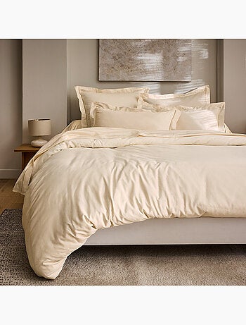 Taie d'Oreiller – Satin de Coton 120 Fils/cm² – Hôtellerie Haut de Gamme