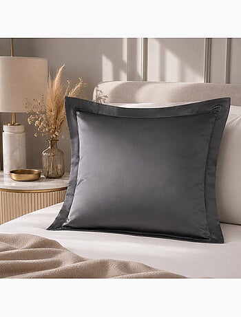 Taie d'Oreiller – Satin de Coton 120 Fils/cm² – Hôtellerie Haut de Gamme