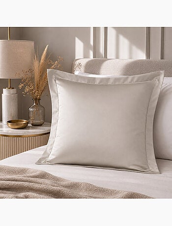 Taie d'Oreiller – Satin de Coton 120 Fils/cm² – Hôtellerie Haut de Gamme