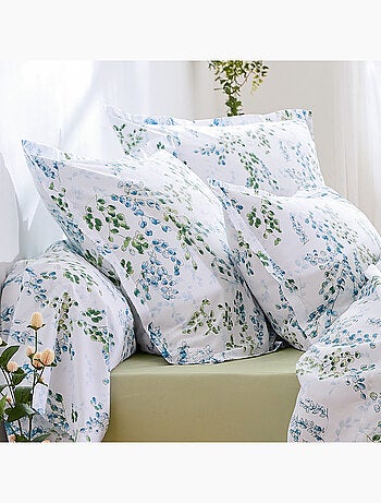 Taie d'oreiller satin de coton ANGÈLE