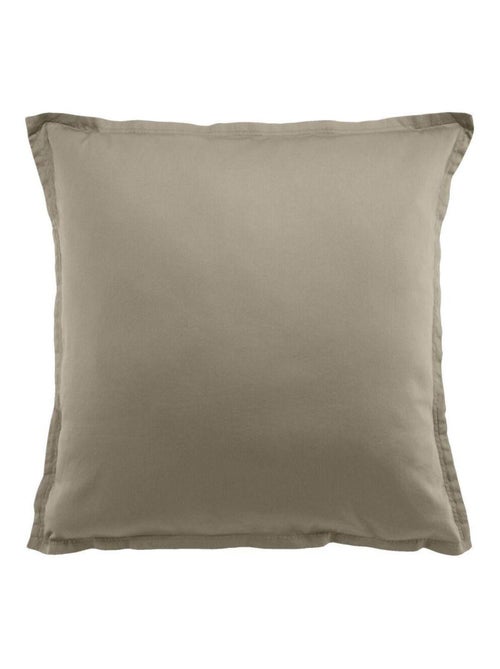 Taie d'oreiller Satin de Coton - Kiabi