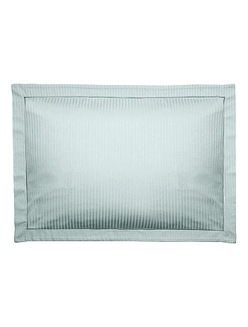 Taie d'oreiller satin de coton CONCERTO A rayures